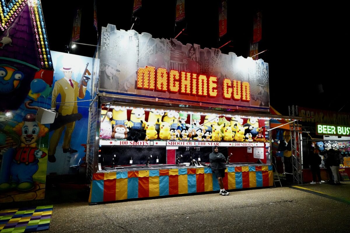 Machine Gun Skill-Based Shooting Game • Talley Amusements